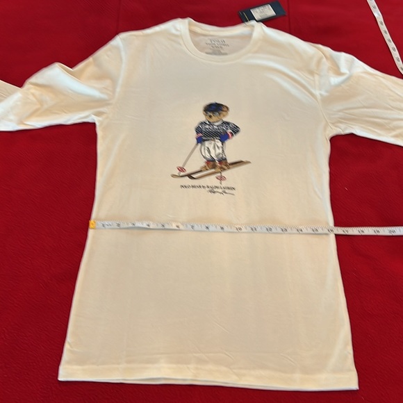 🎉Host Pick🎉Polo Ralph Lauren Mens 2-pc Set Navy Bottom/Cream Top Loungewear XS - Picture 6 of 16